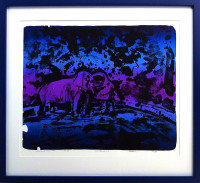 Delirium tremens - grafika - Jitka Nesnídalová